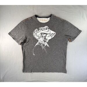 Robert Graham GraySkull Cowboy Graphic Tee Shirt Men's Large